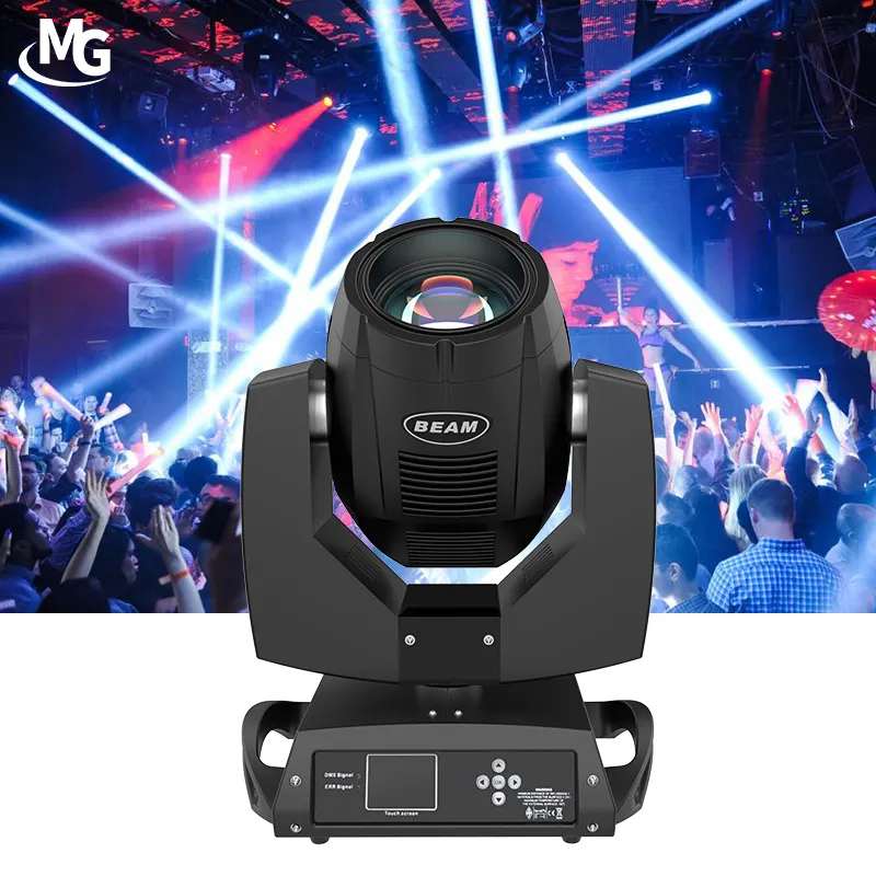 Mglight 230 W 7R Sky Sharpy fascio 230 watt 7 R luci di testa mobile per il palco del Night Club DJ Disco
