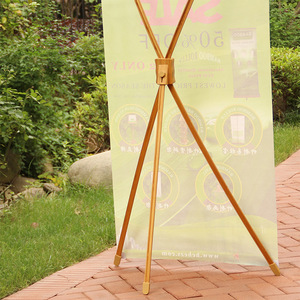 Support de bannière portable en bambou X 80x180cm, résistant aux intempéries, pour multiples scénarios - Product Image 4