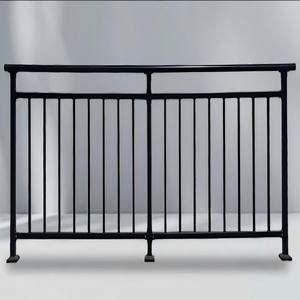 Barandilla de Acero Galvanizado Moderno de Alta Calidad Anticorrosión para Villa, Centro Comercial, Edificio, Balcón, Terraza - Product Image 1