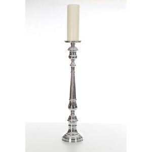 Portavelas de Metal moderno, nuevo diseño, decoración suave avanzada, sala de estar, Villa, candelabro de Metal esmaltado pintado a mano - Product Image 1