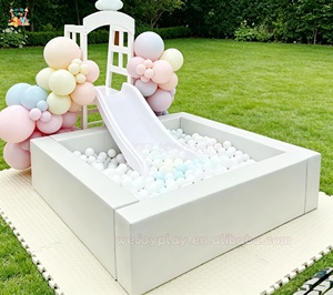 <span class=keywords><strong>Piscina</strong></span> <span class=keywords><strong>de</strong></span> <span class=keywords><strong>Bolas</strong></span> Transparente Rectangular <span class=keywords><strong>de</strong></span> 8*10 con Tobogán para Niños, <span class=keywords><strong>de</strong></span> Colores Personalizados, para Juegos en Interiores y Exteriores, Equipo <span class=keywords><strong>de</strong></span> Juego Suave - Product Image 5
