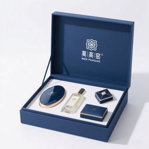 Custom Logo Magnetic Cosmetic <b>Box</b> with Stain EVA Inside Made of Rigid Cardboard Support Stamping Embossing Custom Size <b>Gift</b> <b>Box</b> - Product Image 5