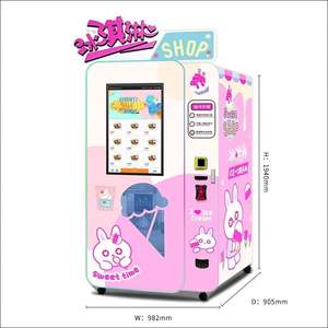 Máquina Expendedora de Helado Suave con Pantalla Táctil Grande de 32 Pulgadas, con Lector de Tarjetas de Crédito, Apta para Grandes Supermercados - Product Image 5