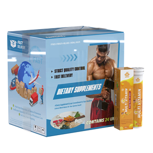 วิตามินซีคอมเพล็กซ์ชนิดเม็ดฟู่ ความเข้มข้นสูง บำรุงคอลลาเจน เหมาะสำหรับนักเดินทางและนักธุรกิจ มีจำหน่ายแล้ว - Product Image 1