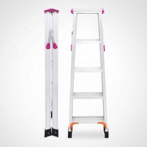 Échelle de travail pliable en alliage d'aluminium pour l'extérieur Échelle d'homme Échelle d'échafaudage pliable à forte charge Échelle à chevrons - Product Image 1