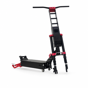 Châssis de trottinette électrique à amortisseur hydraulique de 150 mm, compatible avec compartiment de batterie 40-100 Ah - Product Image 6
