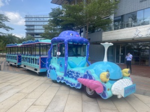 Service OEM/ODM <span class=keywords><strong>Dorlin</strong></span> : Train électrique touristique rétro à 42 places pour enfants - Product Image 1
