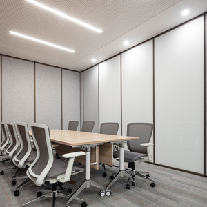 Bảng điều khiển âm thanh hiện đại khung nhôm vách ngăn cho văn phòng không gian thương mại nhà văn phòng cách âm thiết kế mô-đun - Product Image 6