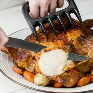 Tenedor para Barbacoa con Garras <span class=keywords><strong>de</strong></span> Oso, Herramienta Manual para Desmenuzar Carne <span class=keywords><strong>de</strong></span> Cerdo, <span class=keywords><strong>Pinza</strong></span> para Carne, Tenedor para Asar, Utensilio <span class=keywords><strong>de</strong></span> Cocina para Barbacoa en Casa - Product Image 3