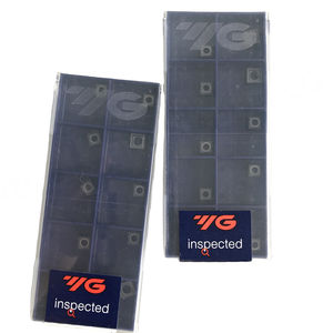 SPMX060204 YG602 <b>Tungsten</b> Carbide Inserts Square Shape 16mm Blade 1.5mm Thickness PCD/PCBN Coated CNC Lathe Tool OEM HRC45 - Product Image 1