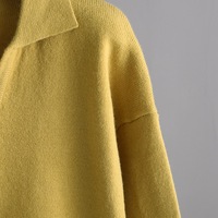 Set Sweater Rajut Wanita Musim Gugur Musim Dingin, Set Sweater Kerah Pullover dan Celana