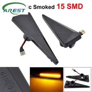 Indicador de <span class=keywords><strong>señal</strong></span> de giro <span class=keywords><strong>lateral</strong></span> para coche, luces LED dinámicas para Renault Megane MK2 CC Espace MK4 Scenic MK2 Wind Avantime Thalia 2 - Product Image 3