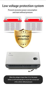 Treeligo 12/24 volts voiture parking refroidisseur électrique ac split climatiseurs <span class=keywords><strong>camping</strong></span> Semi camion rvs12v climatisation - Product Image 4