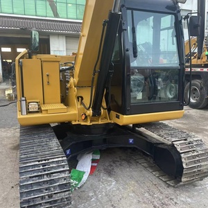 รถขุด CAT 307E สีเหลืองดำ รุ่นติดตั้งห้องโดยสาร แบบตีนตะขาบ อุปกรณ์ก่อสร้างสำหรับงานหนัก - Product Image 4