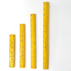 Regla de Madera Amarilla de 20 cm para la Escuela, Súper Ventas en el Mercado Africano, Precio Económico, Logotipo Personalizado Disponible - Product Image 2