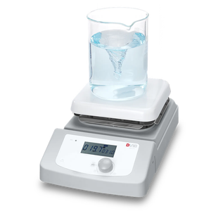 Agitateur magnétique numérique LCD Veidt DLAB MS6-Pro, mélangeur de laboratoire professionnel, chauffage 300°C, 48 kW, garantie 1 an, aluminium céramique, 2,2 kg - Product Image 1