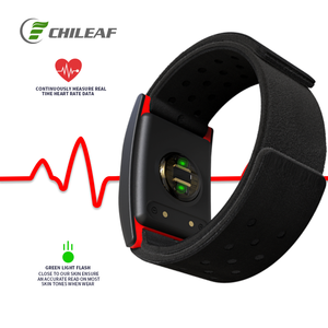 Moniteur de fréquence cardiaque Chileaf, nouvelle arrivée, groupe fitness, haute précision, ANT+ BLE, bracelet, étanche IP67, rechargeable, ABS+silicone - Product Image 6