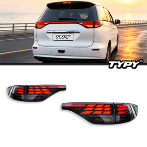 TYPY for 2006-2015 Toyota Previa rear <b>light</b> assemblies modification with <b>dragon</b>-scale-style LED sequential indicators - Product Image 1