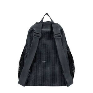 Xskr <b>Drawstring</b> <b>Backpack</b> 20-35L Plaid Mesh Side Pockets Unisex Gym Travel Fitness Bag - Product Image 4