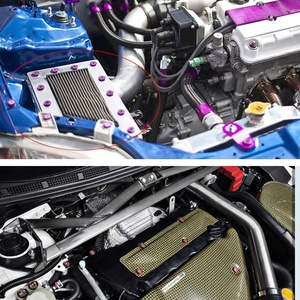 10 Stück JDM Auto Stoßstangen Schnellverschluss-Befestigungen Unterlegscheiben Aluminium-Schrauben-Set für Auto-Stoßstangen Kofferraum Kotflügel Heckklappen - Product Image 4