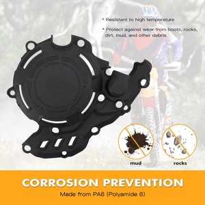 NiceCNC couvercle d'embrayage d'allumage protecteur garde pour <span class=keywords><strong>KTM</strong></span> EXCF250 EXCF350 17-23 XCFW350 XCF-W <span class=keywords><strong>350</strong></span> 20-22 <span class=keywords><strong>FREERIDE</strong></span> 4T 250 <span class=keywords><strong>F</strong></span> 19-20 - Product Image 5