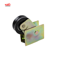 YCZCO Garrucha de Rueda Simple para Ventana Corrediza
