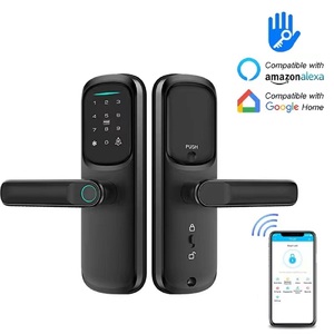 ล็อคอัจฉริยะแบบปลดล็อคด้วยลายนิ้วมือแอปพลิเคชั่นฟันสีฟ้า9ภาษา - Product Image 4