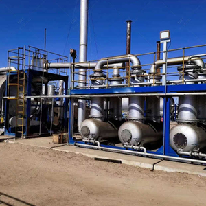 เครื่องเปลี่ยนของแข็งให้เป็นน้ำมันเชื้อเพลิงเครื่องไพโรไลซิสแบบ100kg-30tpd - Product Image 1