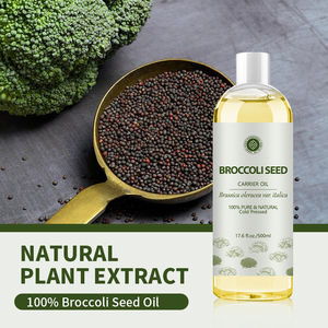<span class=keywords><strong>Olio</strong></span> di Semi di Broccoli Premium per la Pelle - 100% Puro e Naturale, <span class=keywords><strong>Olio</strong></span> Vettore Pressato a Freddo, Non-OGM, Grado Cosmetico |   OEM 500mL - Product Image 2