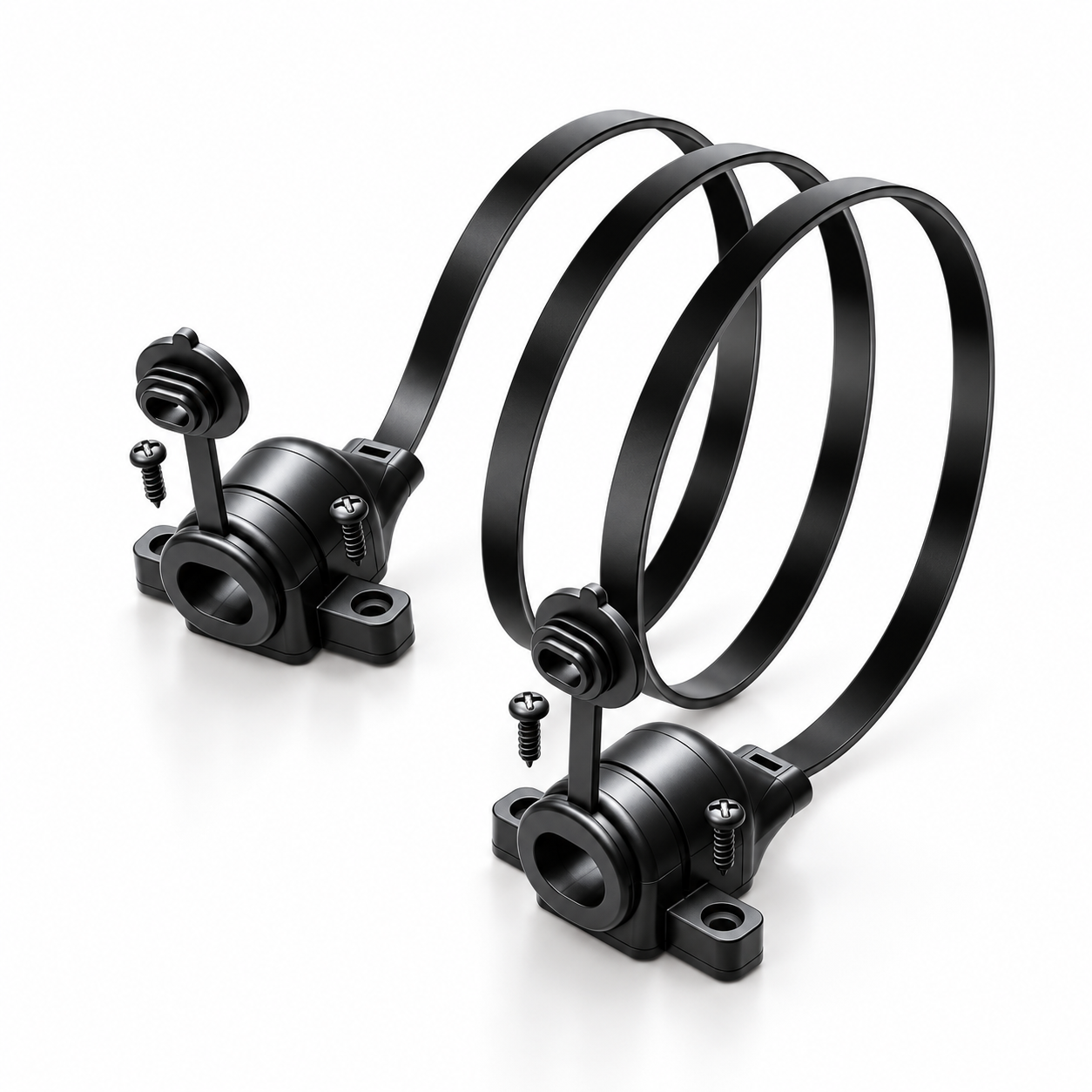 IP67 RJ45 Cat6A Flat Cable Window Pass-Through for Starlink