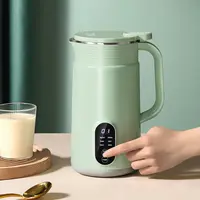 ポータブル大豆ミルクマシン6機能ジューサーメーカー無料フィルターセルフクリーニングブレンダーミニ大豆ミルクメーカー