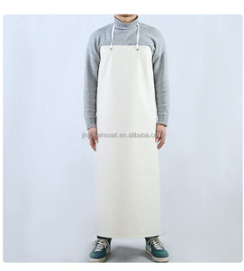 <span class=keywords><strong>Tablier</strong></span> de travail en PVC noir et orange, imperméable et résistant à l'huile, de haute qualité, vente en gros d'usine, pour les travailleurs de <span class=keywords><strong>cuisine</strong></span> industrielle - Product Image 4