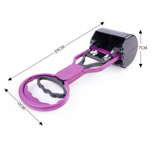 Köpekler ve kediler için Pet <span class=keywords><strong>Pooper</strong></span> <span class=keywords><strong>Scooper</strong></span> otomatik ağır uzun saplı köpek Grass <span class=keywords><strong>Scooper</strong></span> çim kir çakıl Pick Up için - Product Image 6