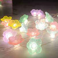 Guirlande lumineuse LED d'intérieur en forme de branche de cerisier, fil de cuivre étanche, style floral, décoration de vacances IP44