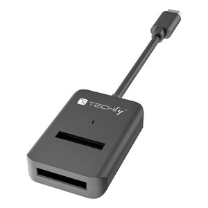 Connecteur USB C pour ordinateur noir IADAP USB32 SATASSD - Product Image 1