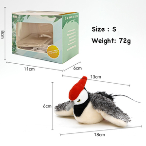 Juguete Premium para Pájaros con Alas Móviles, Interactivo y Automático, con Sonido y Catnip para Mascotas - Product Image 3