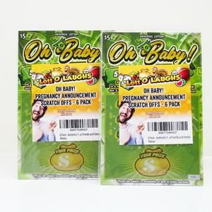 Cartes <span class=keywords><strong>à</strong></span> gratter personnalisées pour l'<span class=keywords><strong>annonce</strong></span> de <span class=keywords><strong>grossesse</strong></span>, parfaites pour les cartes <span class=keywords><strong>à</strong></span> gratter de baby shower pour les mariés et les parents - Product Image 2