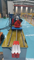 Máquina de Armado de Estructuras de Acero 2026 con PLC y Motor |   Equipo de conformación de rollos de armazón Omega para sombrillas personalizadas con motor de rodamientos