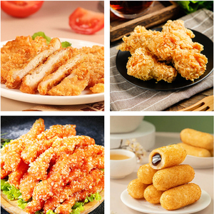 Ligne de transformation automatique de galettes de poisson |   Avec formage, revêtement en pâte et panure en miettes - Product Image 4