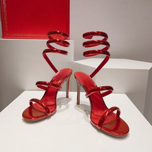 Chaussures en cuir véritable pour femmes 2026 Mariage Ring Women Heels for Lady - Product Image 3