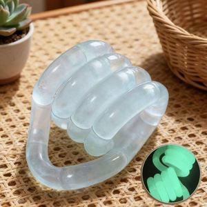 Temperature Changing Crystal <b>Twist</b> Fidget Toy Multi Color Flexible Winding Focus Training Stress Relief Toy - Product Image 4