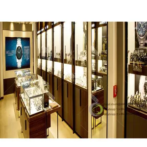 İzle mağaza vitrini tasarım köşe vitrin tasarımları oturma odası için modern mağaza tezgahı tasarım pan dükkanı