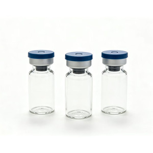 Frascos Tubulares de Vidrio Borosilicato de 3 ml, Grado Farmacéutico, con Tapón de Goma, Botellas Vacías para Almacenamiento de Muestras de Inyección, Venta al Por Mayor - Product Image 1