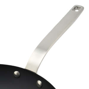 Poêle à frire en acier au carbone naturellement antiadhésive, design exclusif usine, 26/30 cm (10/12 pouces), compatible induction - Product Image 5