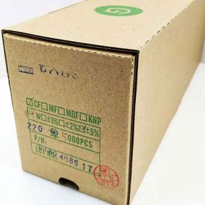 Factory Direct CF1/4W-220ohm5% T52 1/4W Resistors Carbon <b>Film</b> Resistors 220ohm 5% 1/4W - Product Image 1