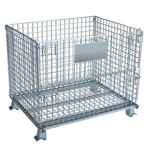 Hộp <span class=keywords><strong>Pallet</strong></span> Nhựa Lớn Có Thể Gập Lại Có Logo Tùy Chỉnh Hdpe Lưới Lớn 1200*1000Mm - Product Image 2