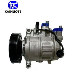 Compressore AC KNT per 7SEU17C Volkswagen <span class=keywords><strong>Passat</strong></span> Phaeton Touareg Audi Q7 7L6820803L 7L6820803P 7L6820803S 7P0820803M - Product Image 5