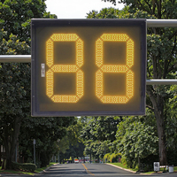 Direkt vom Hersteller Wasserdichte Verkehrssignal-Countdown-Anzeige 2-stelliger LED-Verkehrs-Countdown-Timer