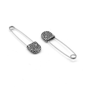 yunnique Minimalist Geometric Titanium Steel <b>Earrings</b> For Party Wear With Prong Setting <b>Studs</b> - Product Image 4