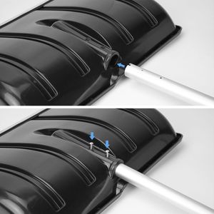 Pelle à neige en aluminium à long manche Outils de déneigement pour l'extérieur Pelle à neige pour voiture - Product Image 2